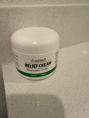 Customer photo review of KENKŌ Relief Cream