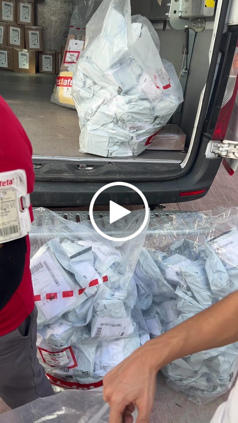 Customer video review of Bolsas Blancas para Envío