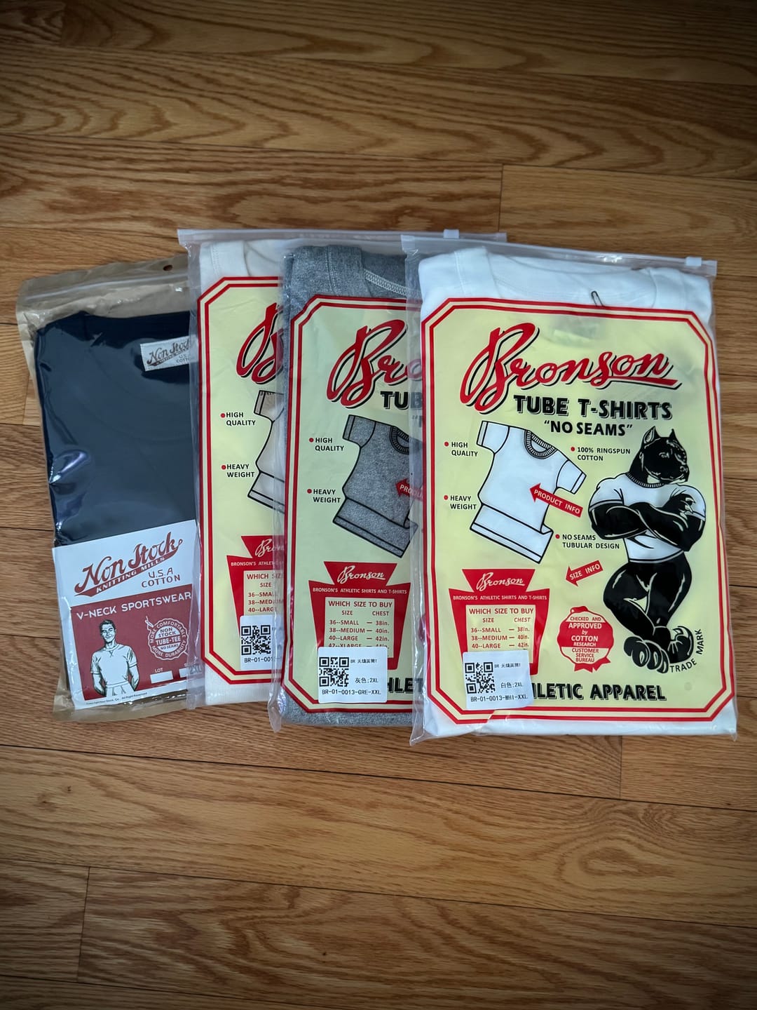 Customer photo review of Loopwheel Tubular Athletic T-Shirt - Apricot