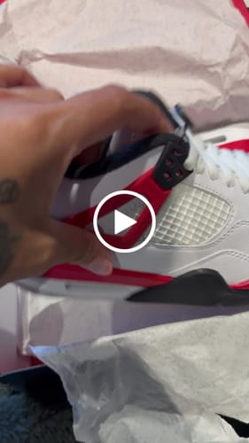Customer video review of Jordan 4 Retro Red Cement (GS)
