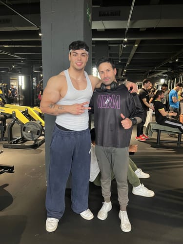Customer photo review of USA PRO Cropped Tee - Iridian Black