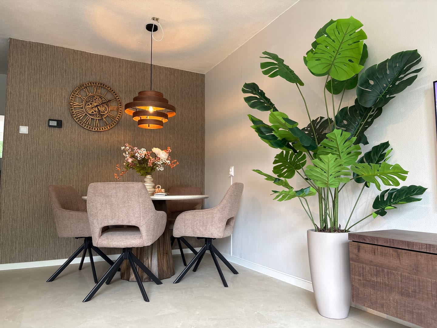 Customer photo review of Monstera Kunstplant 165cm