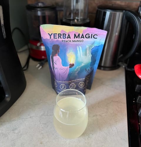 Customer photo review of Yerba Magic Strawberry Matcha