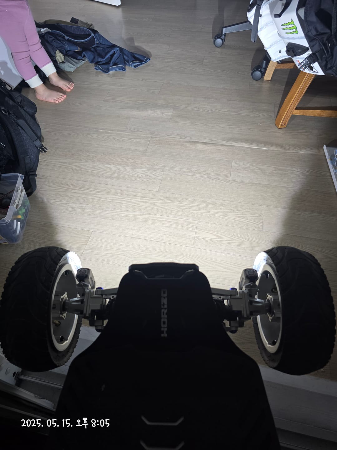 Customer photo review of Acedeck® Premium Front Light (1800 lumens)