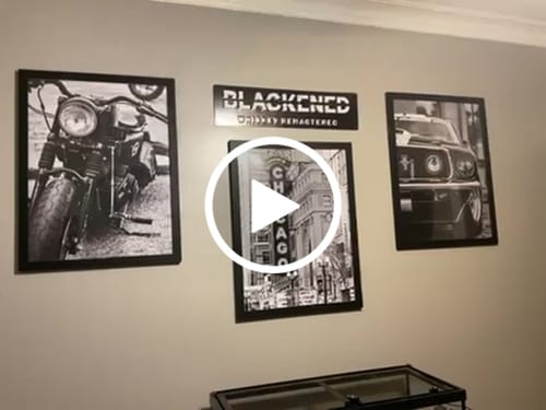 Customer video review of The Chicago Theatre Sign