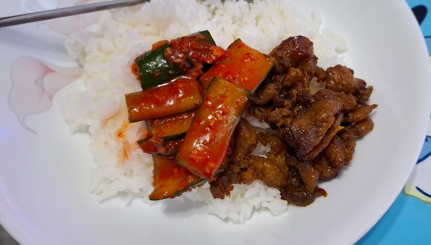 Customer photo review of JIN "Cucumber" Kimchi