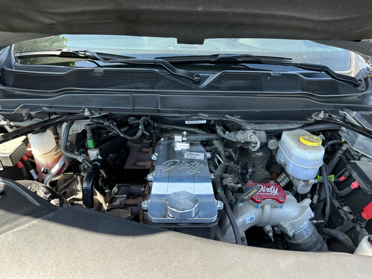 Customer photo review of 2013-2024 Cummins Dirty CCV Upgrade Kit (I67-ENG-A108)