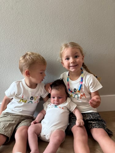 Customer photo review of » lounge pants | basil green (100% off)