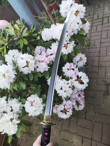 Customer photo review of oni katana