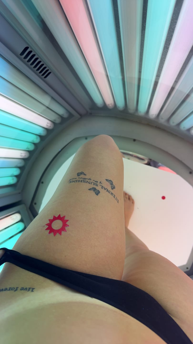 Customer photo review of RAPID TAN - VANILLA BABY - ADVANCED TANNING ACCELERATOR