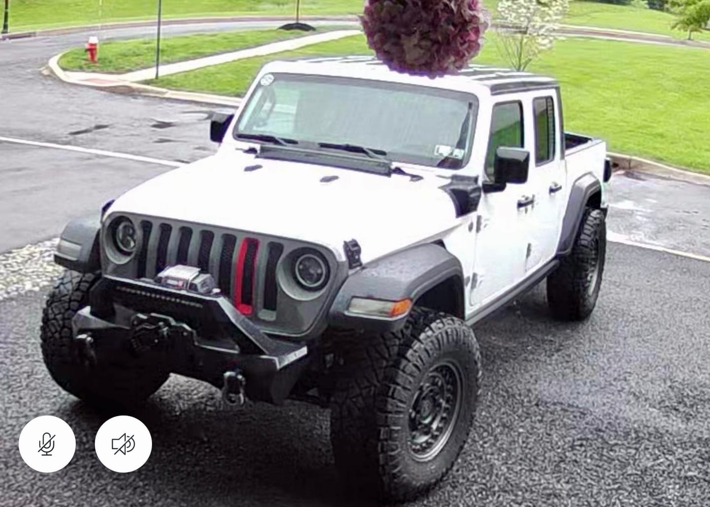 Customer photo review of Grille Inserts Color Matched for (18-23 Grille Wrangler JL JT Grille, Excluding Rubicon & Sahara)