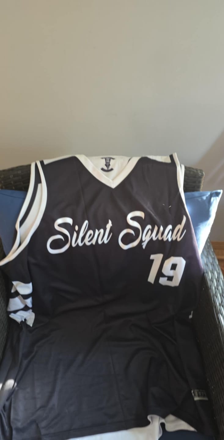 Customer photo review of Custom Black White Reversible Tops Basketball Jersey | Custom Reversible Basketball Jerseys with Numbers