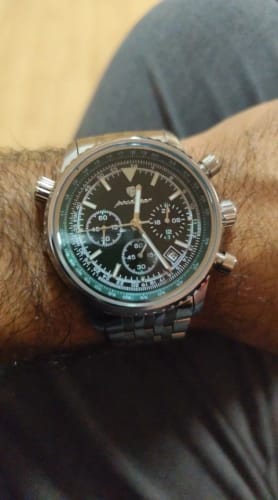 Customer photo review of POEDAGAR Luxury Military Watch for Men Waterproof Luminous Date Chronograph Man Watch Sport Quartz Stainless Steel Men's Watches