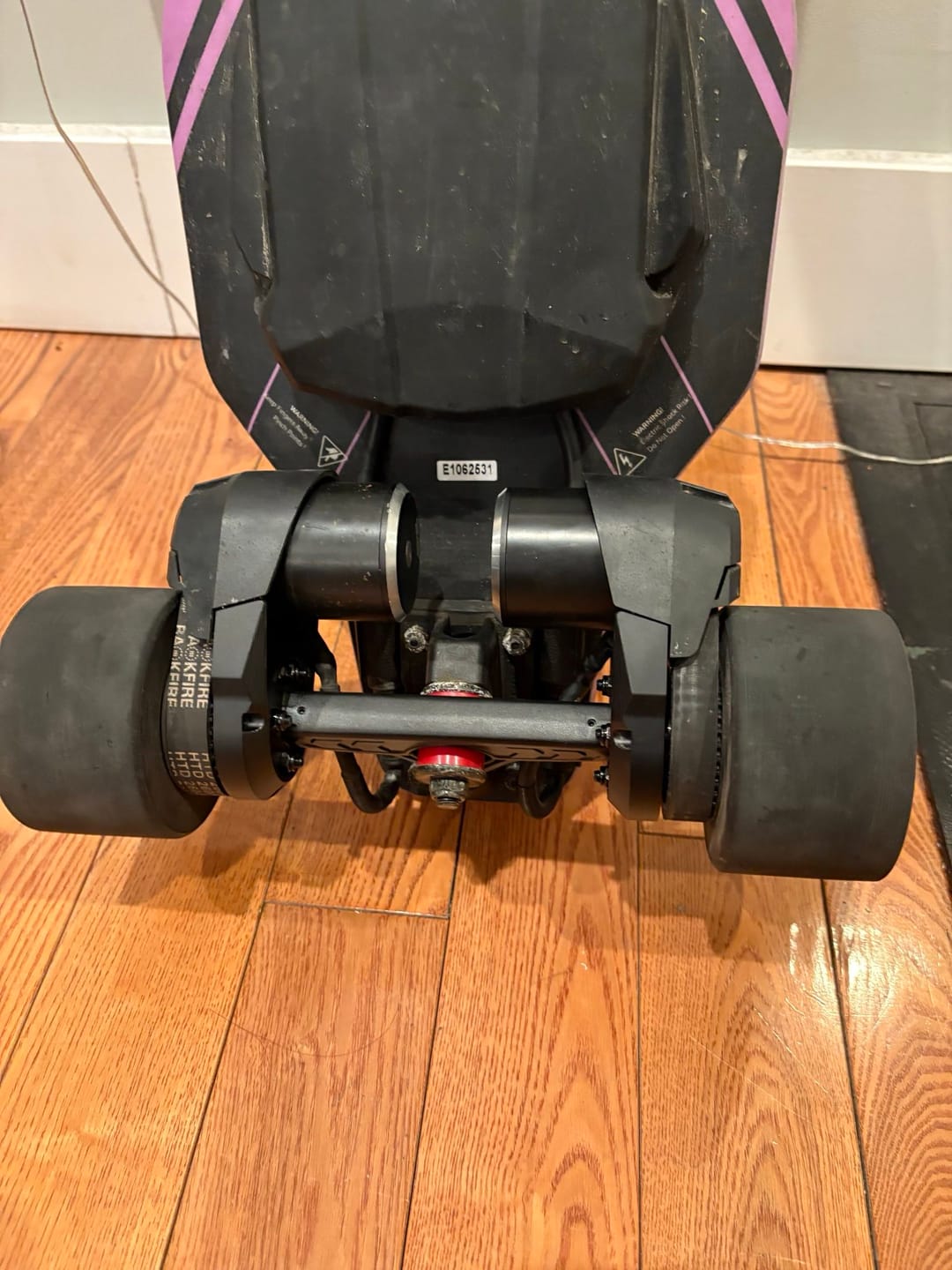 Customer photo review of Accessories & Wheels for Backfire Zealot, Zealot S, S2 and X