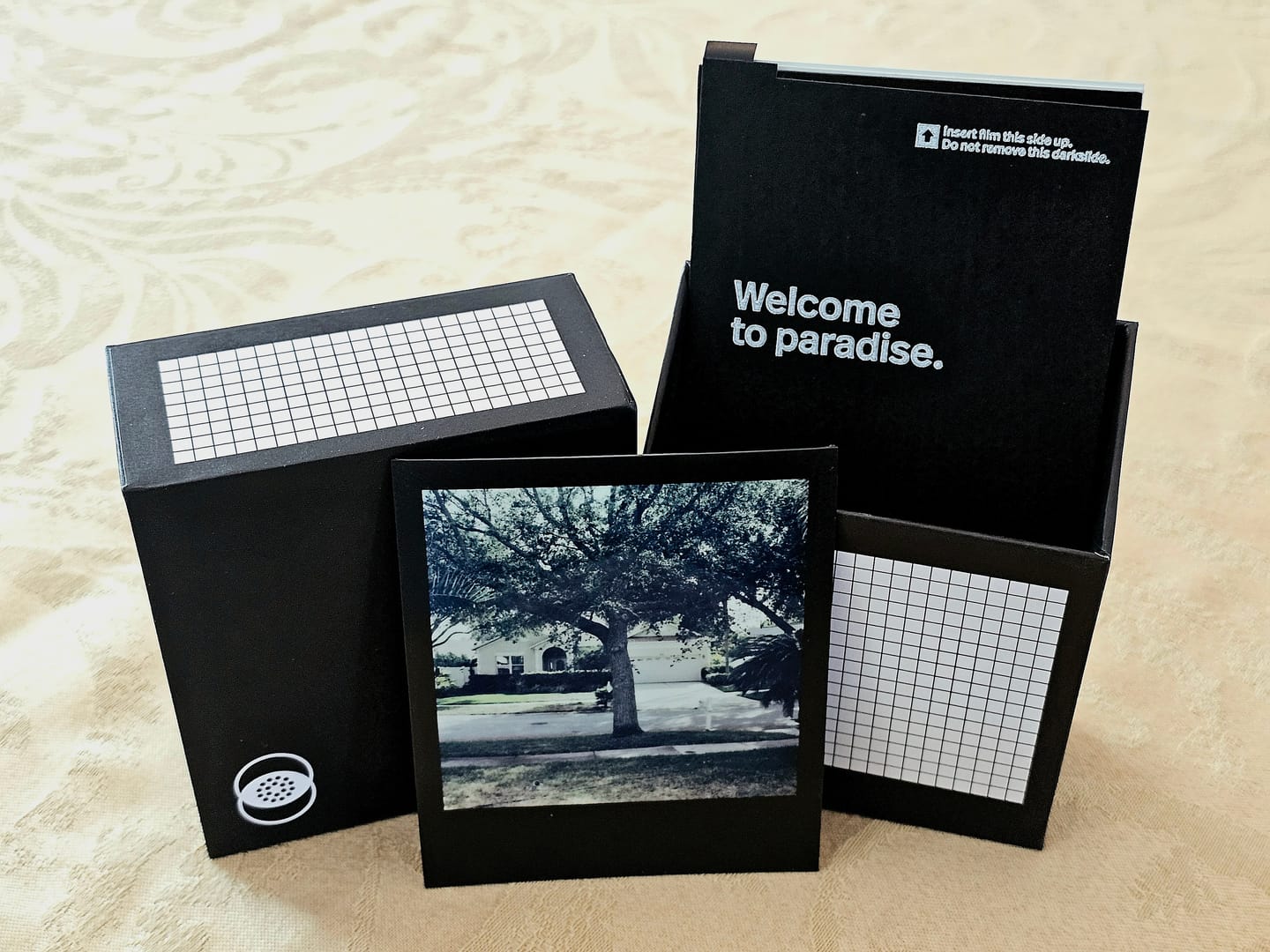 Customer photo review of Instant Film Photo Storage Box