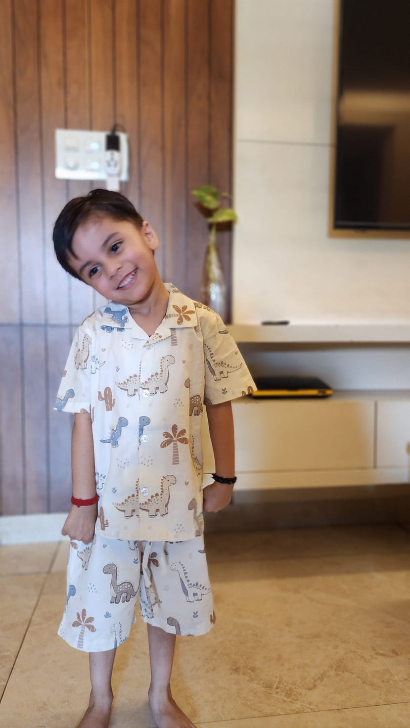 Customer photo review of Adorable Dino Coord Set