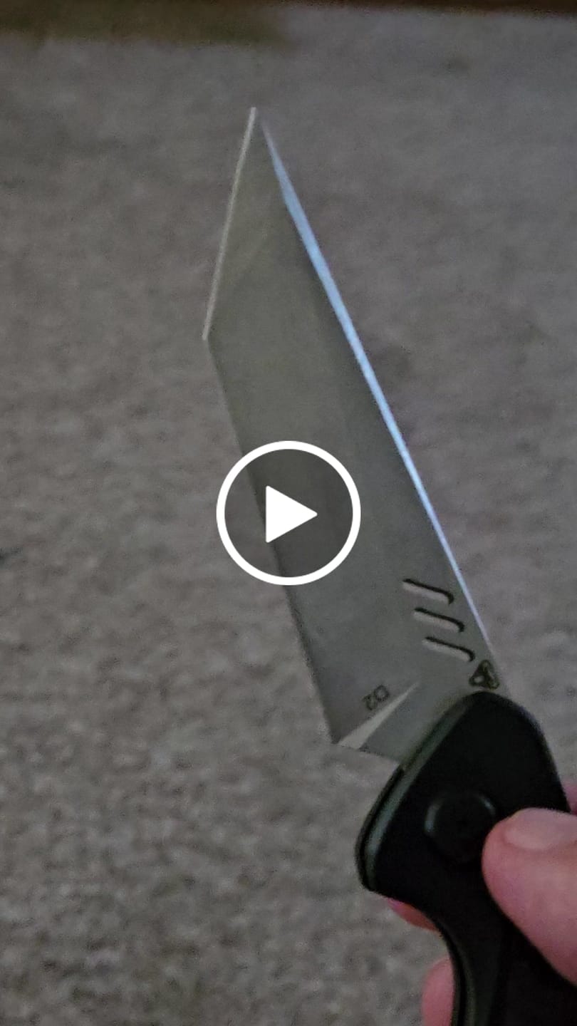 Customer video review of VT Stealth Automatic Switchblade Knife