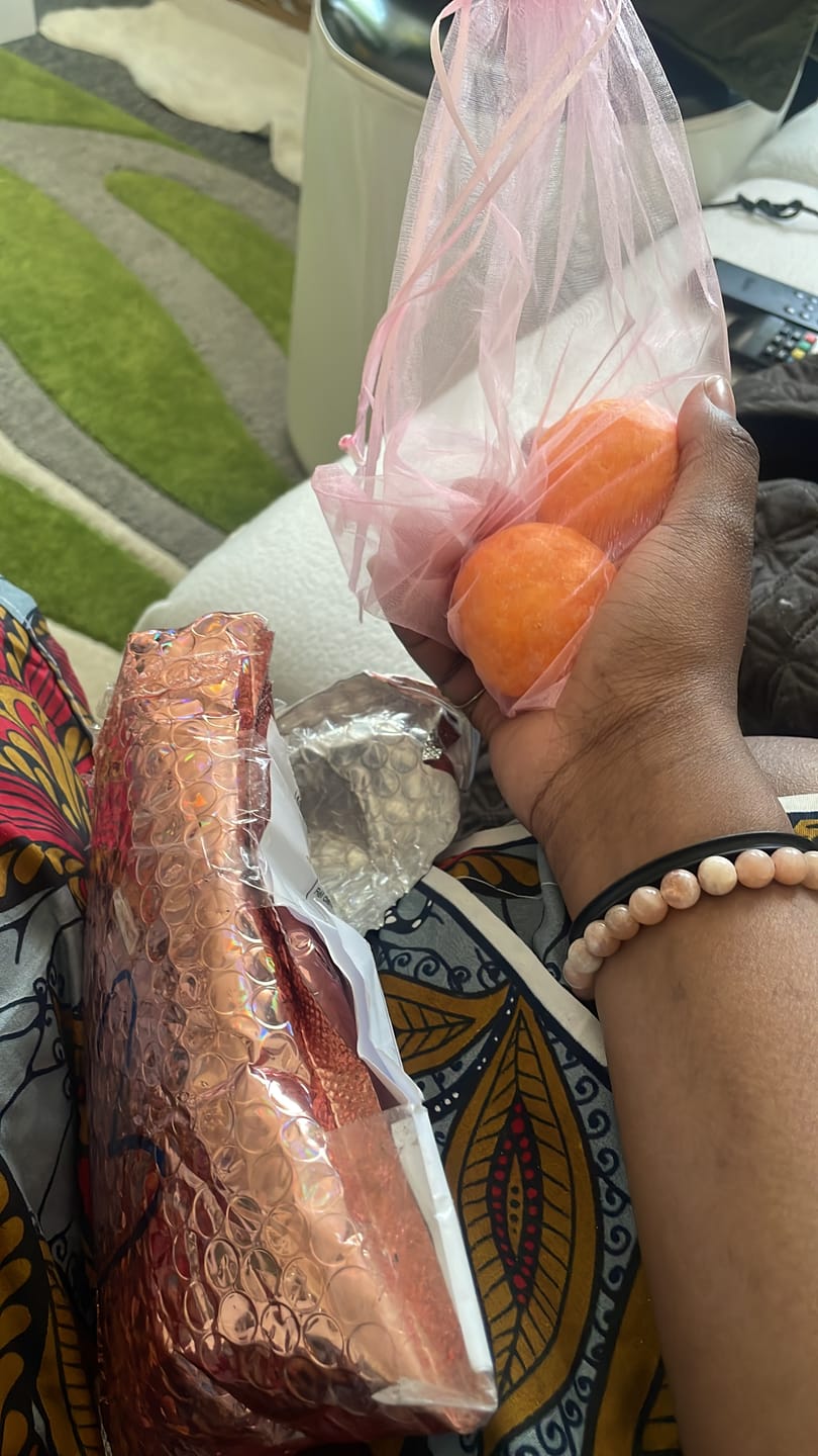 Customer photo review of Savon visage biscuit