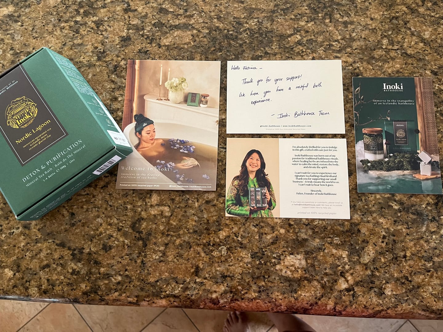 Customer photo review of Nordic Lagoon - Detox & Purification