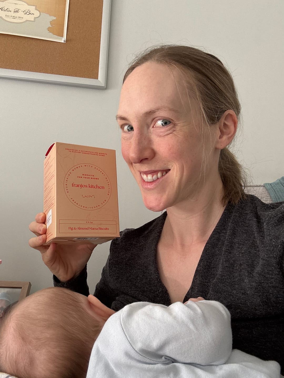 Customer photo review of Fig and Almond Mama Biscuits