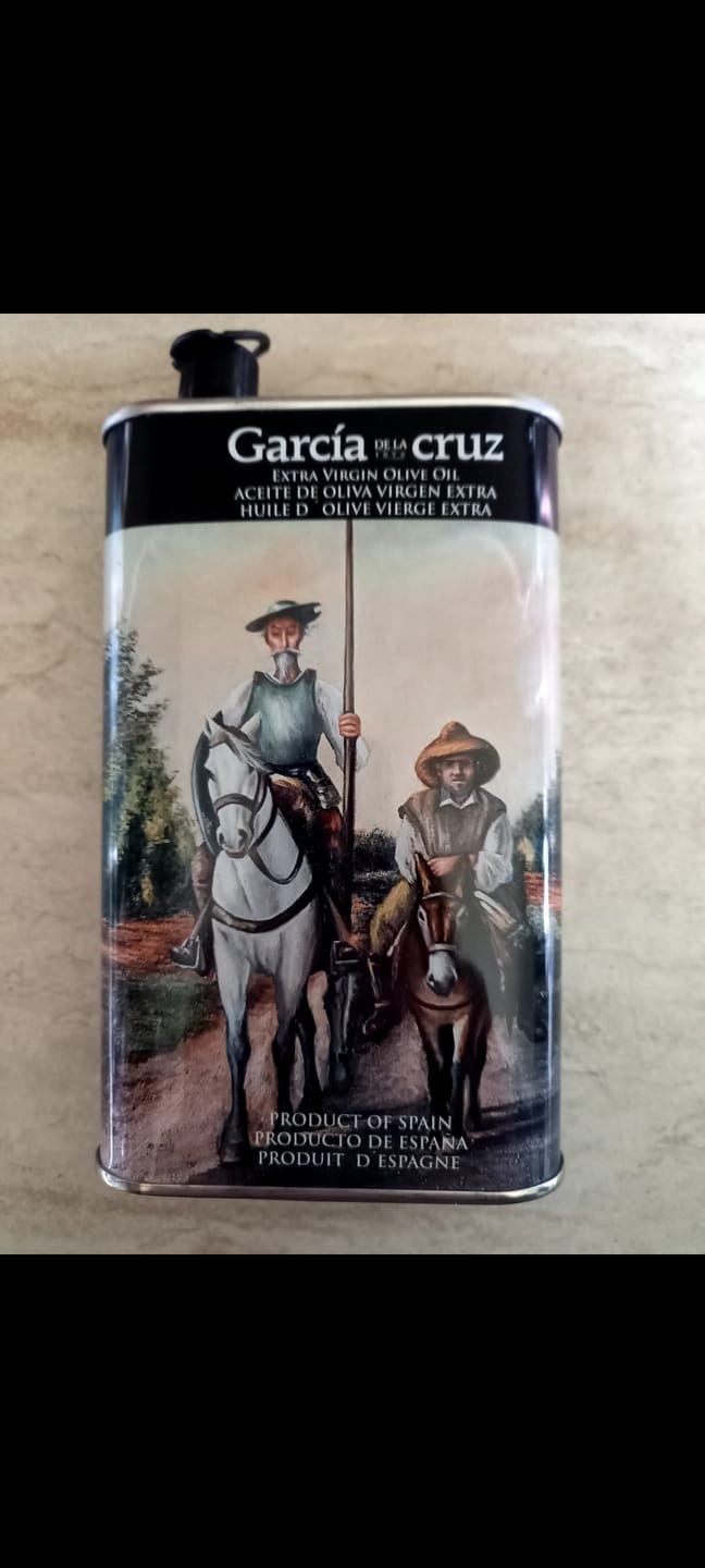 Customer photo review of Маслиново масло QUIJOTE Y SANCHO, кашон 6 х 500 мл