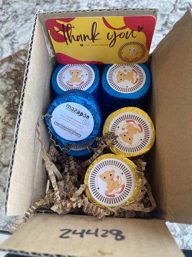 Customer photo review of Mazapán de cacahuate