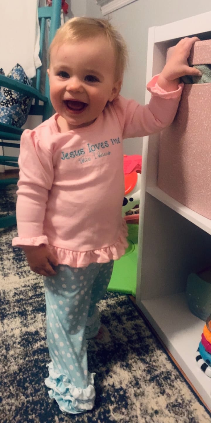 Customer photo review of Girl's Long Sleeve RUFFLE Shirts