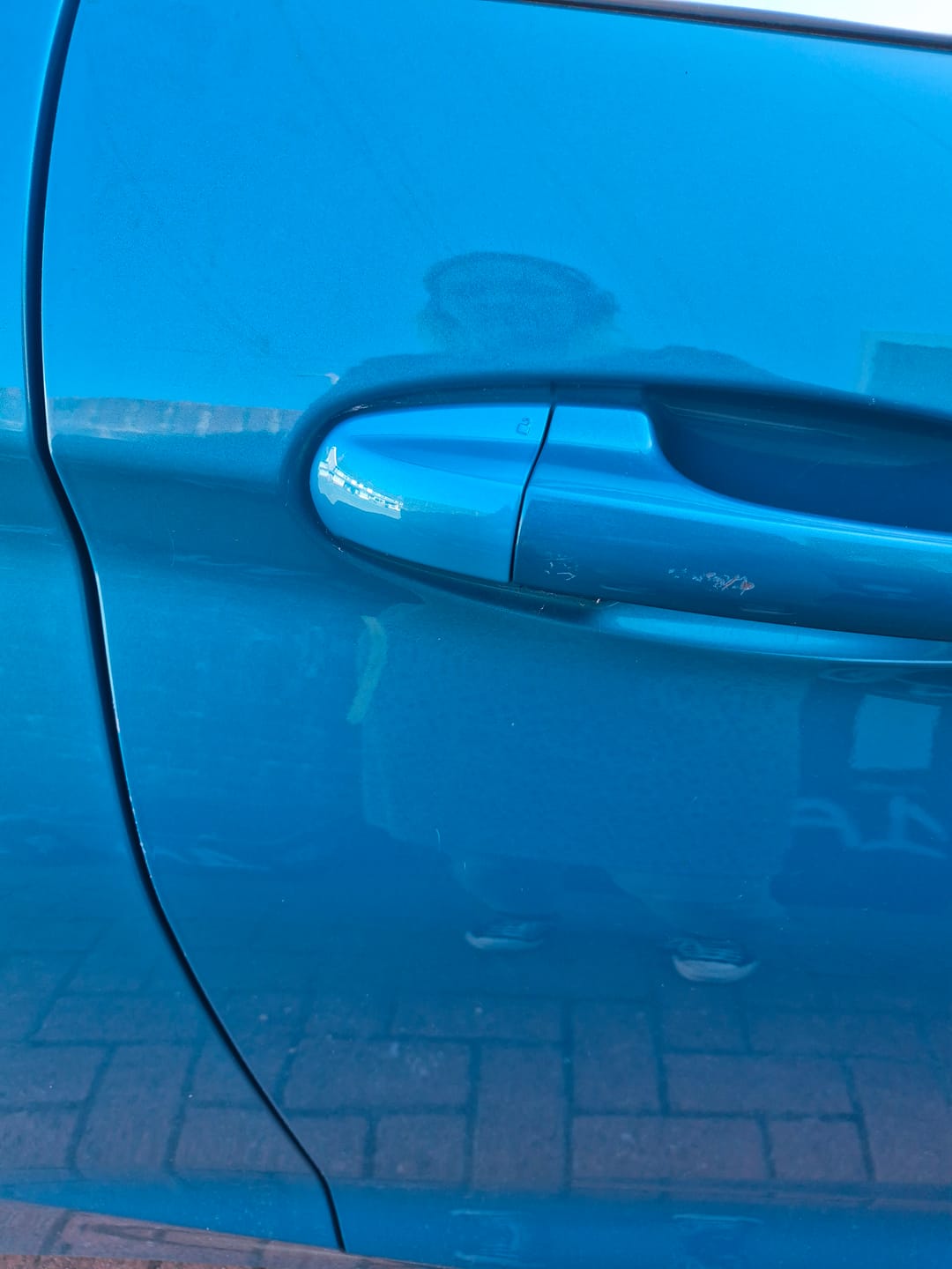 Customer photo review of Standard Door Handle Lock Cover Mk8/8.5 Fiesta / Mk2 Puma