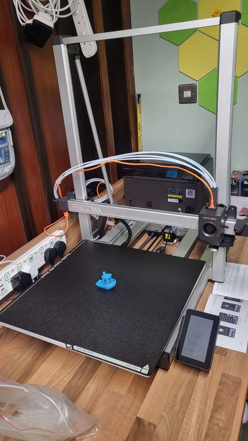 Customer photo review of Anycubic Kobra 3 Max Combo