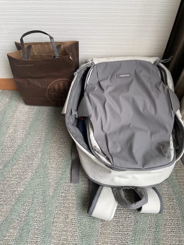 Customer photo review of Soar 25L 180° Open Clamshell Travel Backpack Set