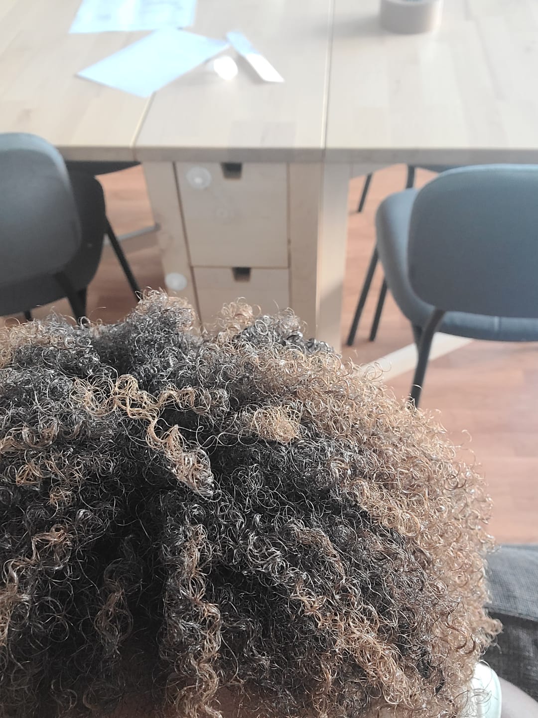 Customer photo review of Crème hydratante et démêlante  2 en 1  - MANGO AFRIKA