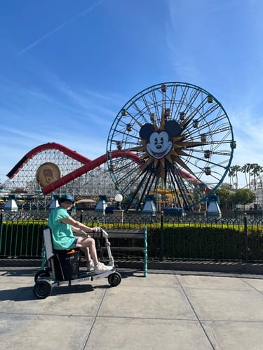 Customer photo review of ATTO Portable Mobility Scooter