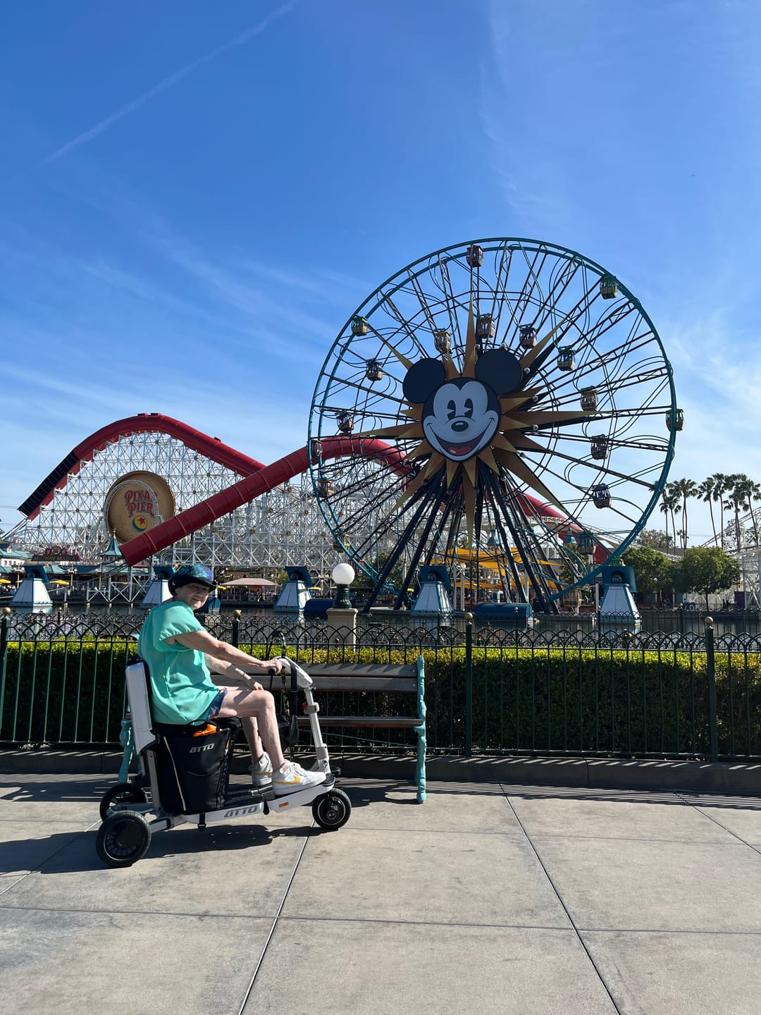 Customer photo review of ATTO Portable Mobility Scooter