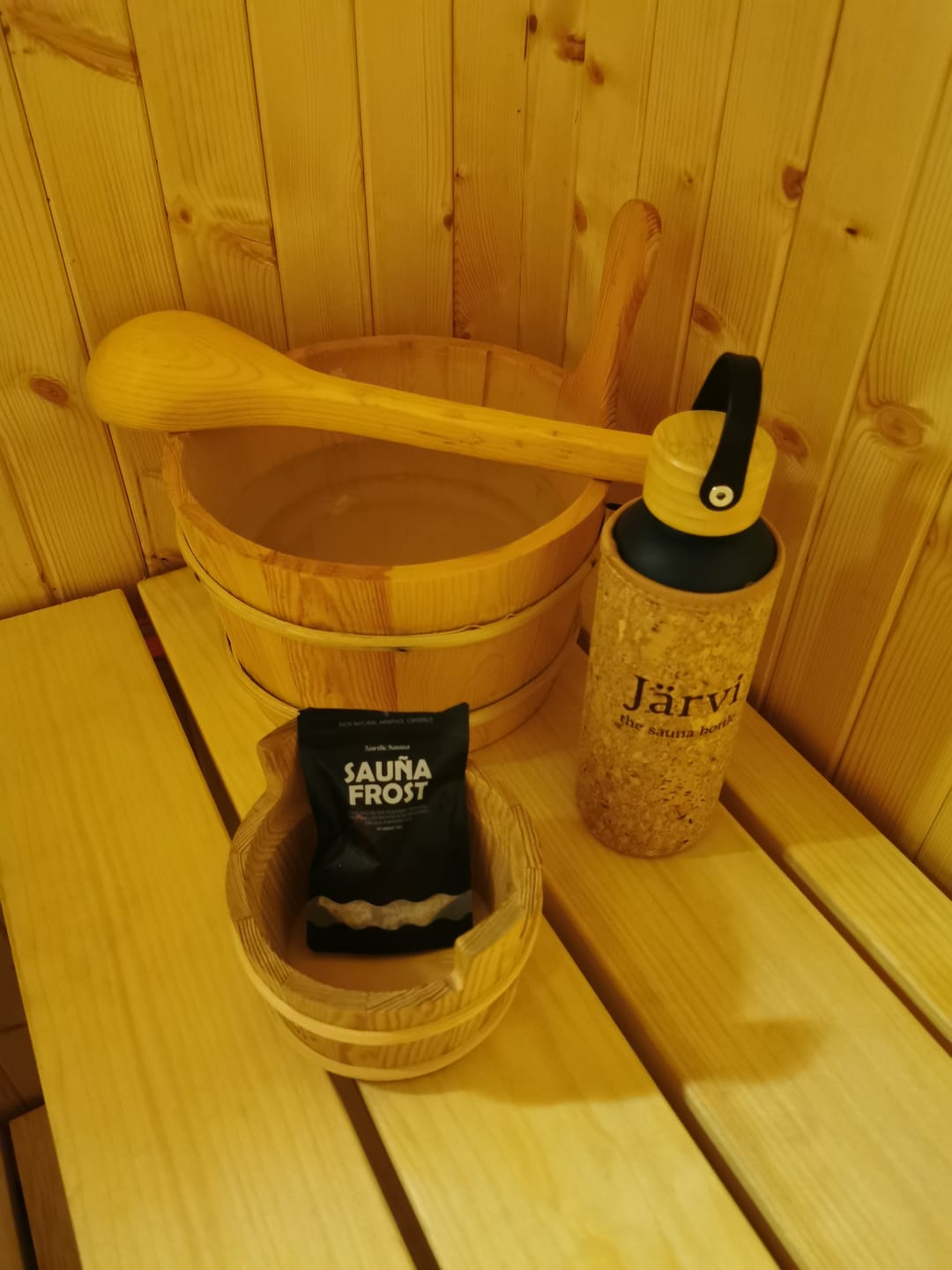 Customer photo review of The Sauna Bottle by Jarvi