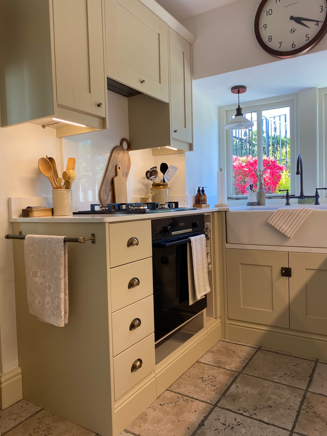 Customer photo review of Solid Brass Towel Rail