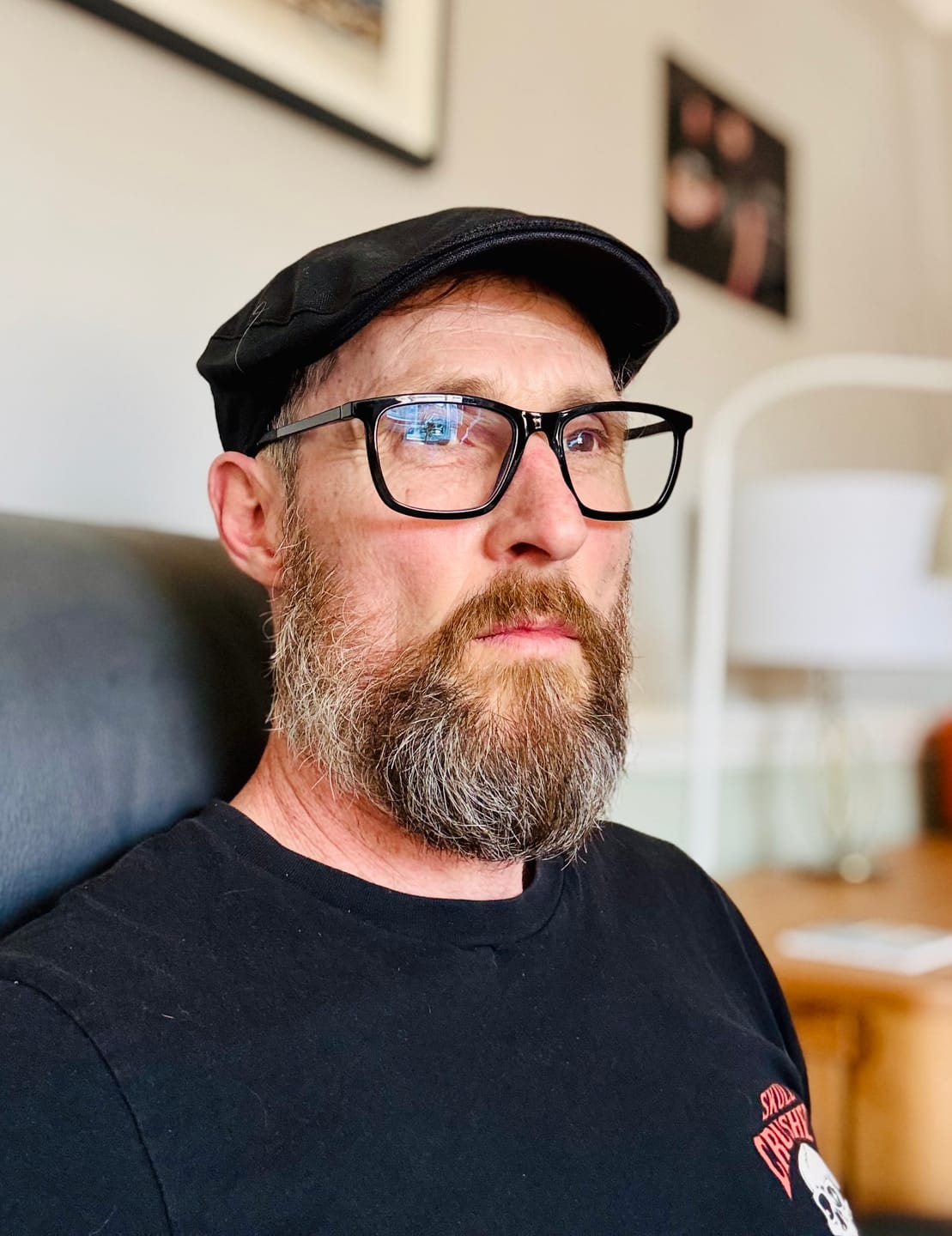 Customer photo review of Donegal Touring Cap Linen