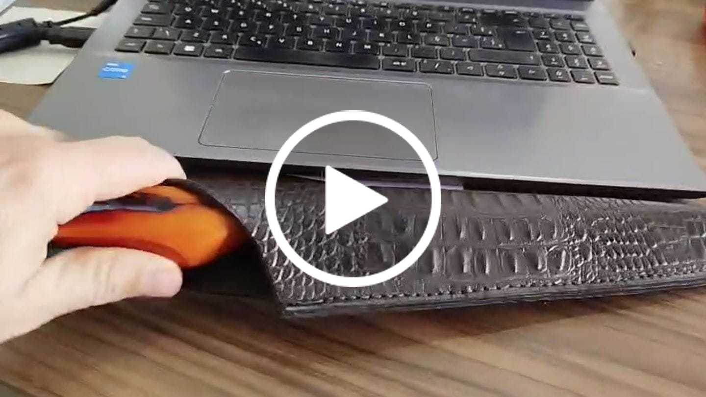 Customer video review of Faca Artesanal Pescador Premium