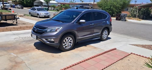 Customer photo review of Fit 2012-2016 Honda CRV Side Body Door Molding Lid Cover Trim Plate Kit (Chrome)