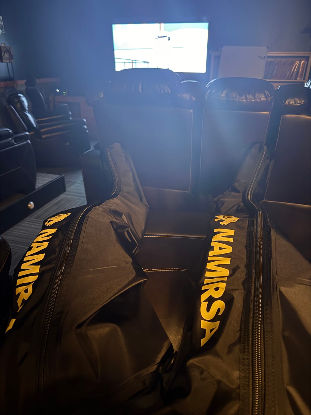 Customer photo review of NAMIRSA PRO AIR COMPRESSION BOOTS