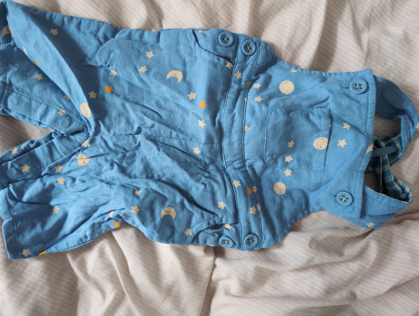 Customer photo review of Dawn Dungaree Shorts