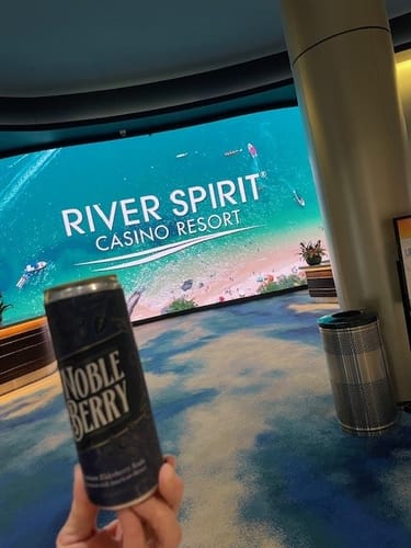 Customer photo review of Nobleberry Elderberry Premium Soda (Wholesale)