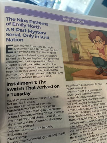 Customer photo review of Knit Nation • 1-Issue-a-Month Subscription