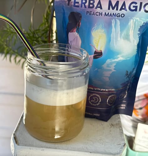 Customer photo review of Yerba Magic Strawberry Matcha