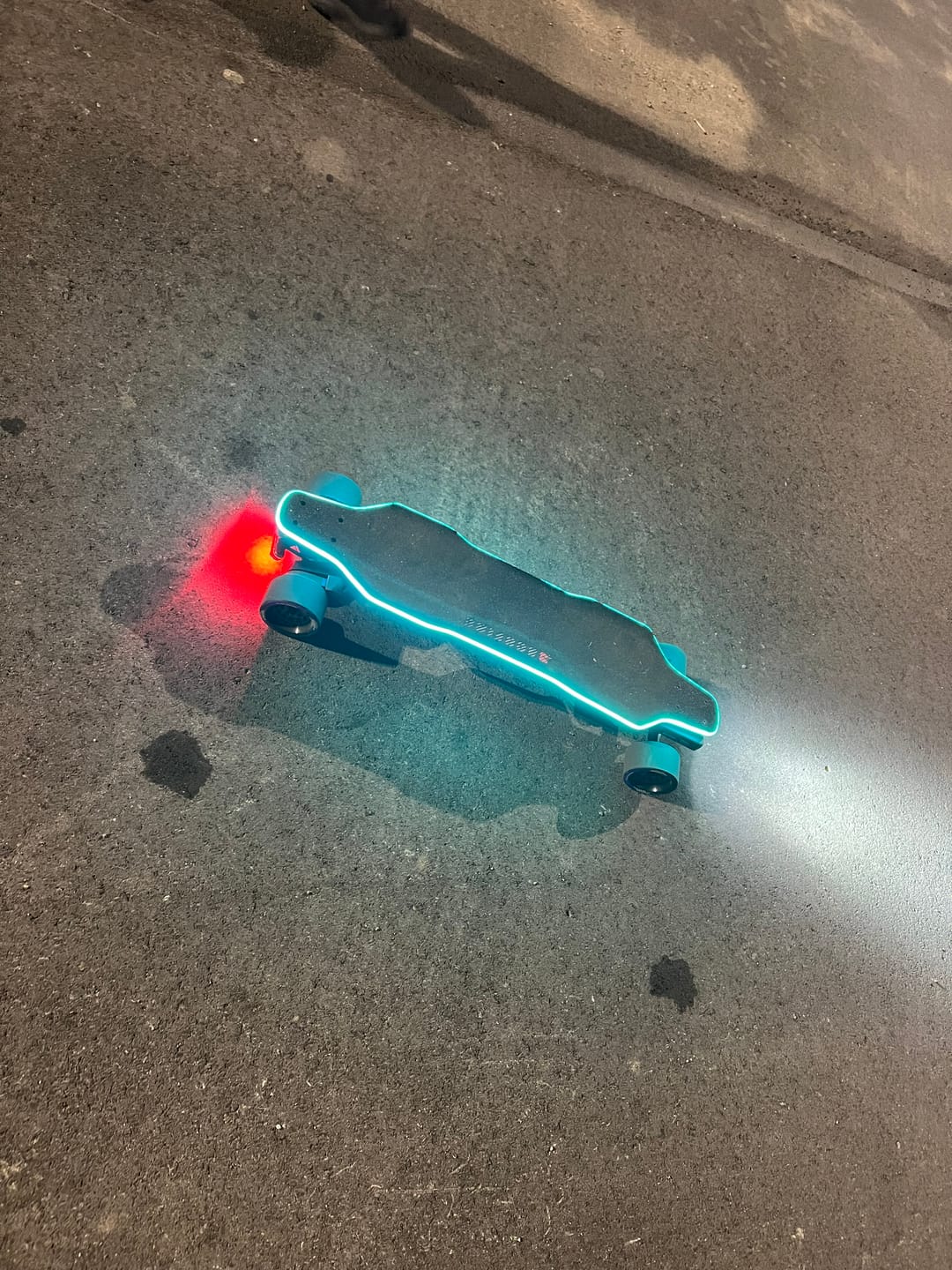 Customer photo review of Backfire Front Light for Electric Longboard -Gen II