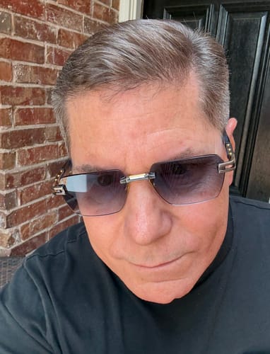 Customer photo review of Dita - Meta-Evo One (Antique Silver/Blue Swirl)