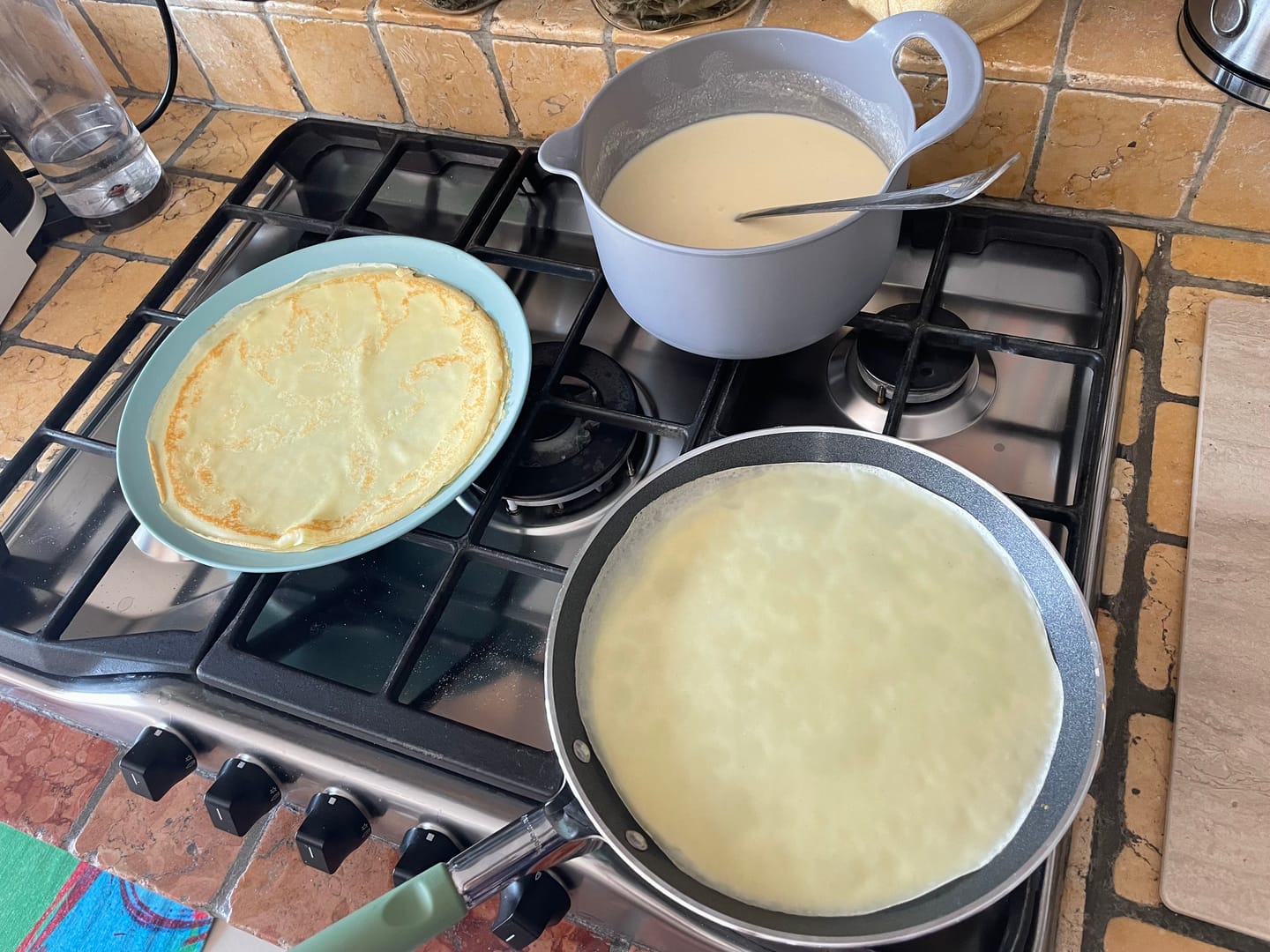 Customer photo review of Crepiera 25cm
