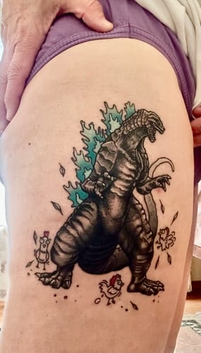 Customer photo review of Painless Tattoo 3 Pack