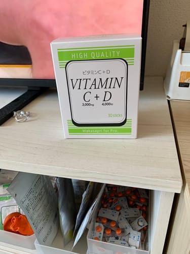 Customer photo review of ビタミンC+D -Wakasapri for Pro.