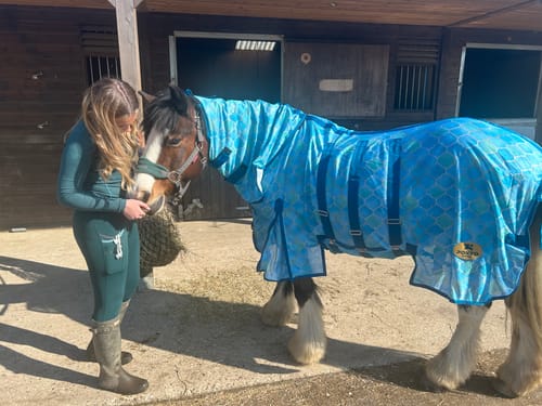 Customer photo review of Oh My Mermaid Fly Mask
