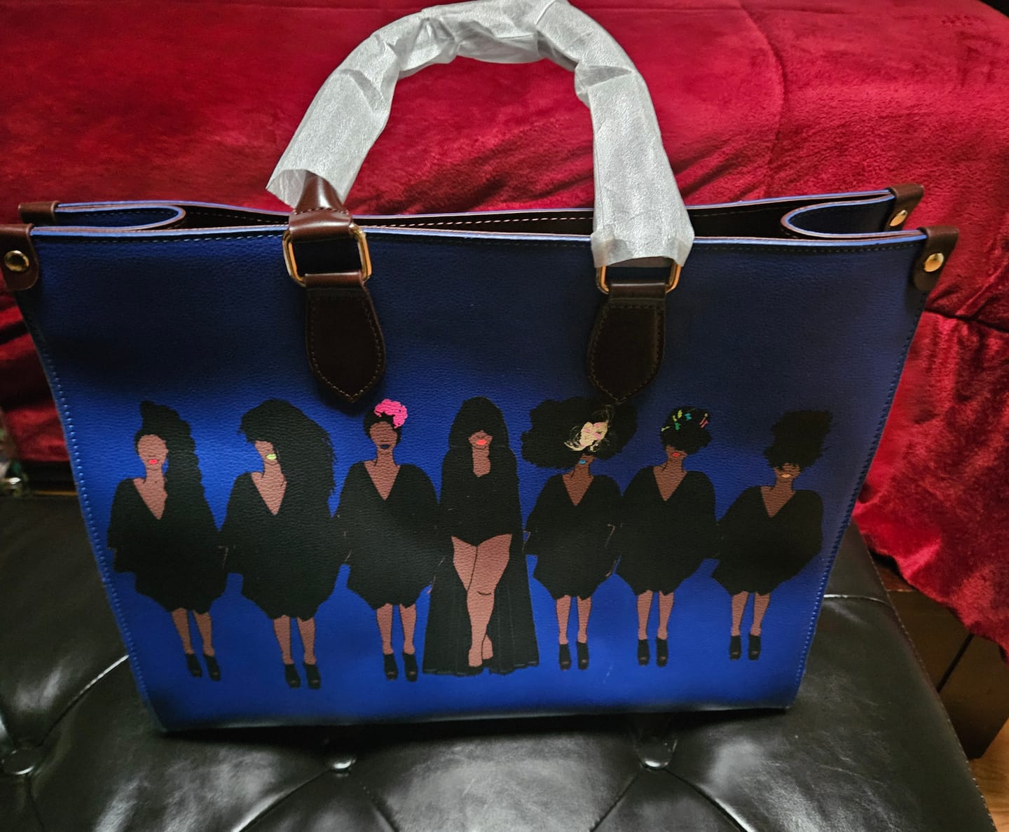 Customer photo review of Tribe Tote Bag